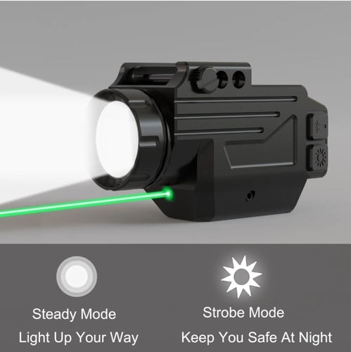 كشاف وليزر ضوء تكتيكي ساطع 1000 لومن