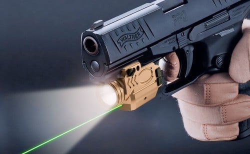 كشاف وليزر ضوء تكتيكي ساطع 1000 لومن