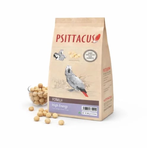 غذاء ببغاء سيتاكوس (Psittacus) عالي الطاقة