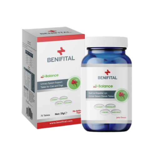 Benvitale tablets for treating kidney and urinary problems for cats and dogs 26g