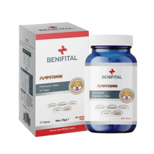 Pabivetamin multivitamin tablets for puppies from...