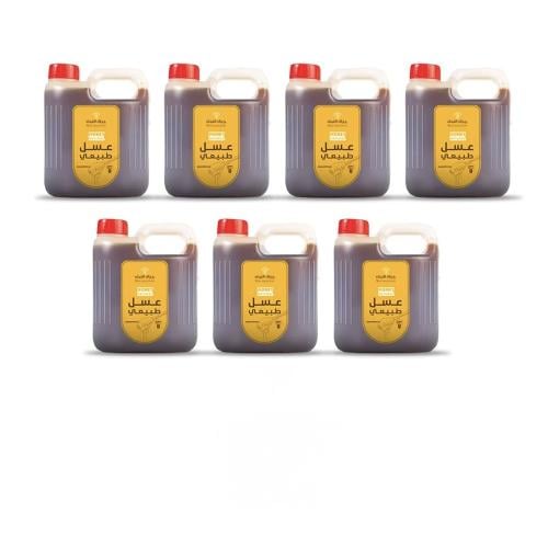 سبعة كيلو عسل طبيعي 100٪