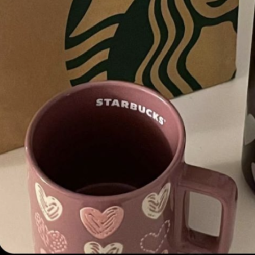 Purple heart cup