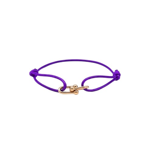 PURPLE HORSESHOE BRACELET