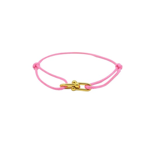 PINK HORSESHOE BRACELET