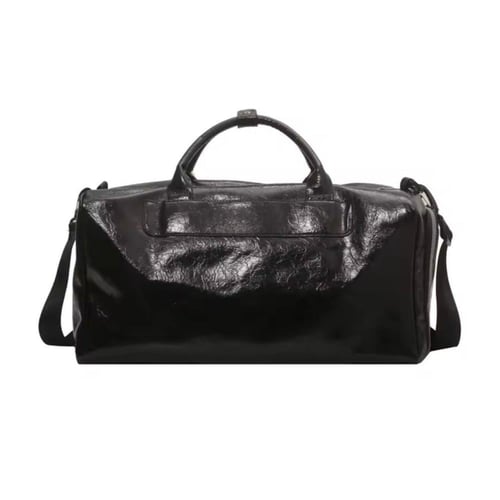 BLACK TRAVEL BAG + STRAP