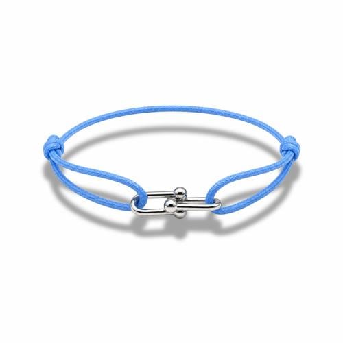 BLUE HORSESHOE BRACELET