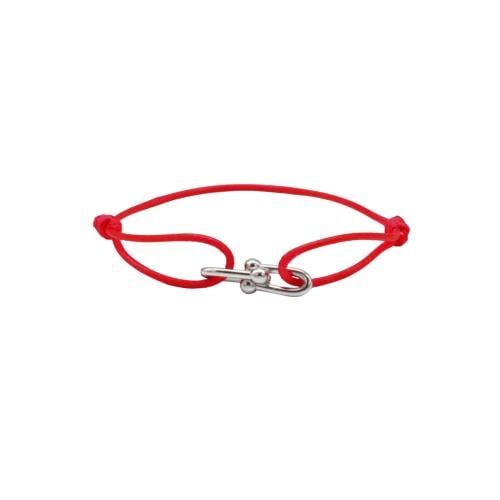 RED HORSESHOE BRACELET