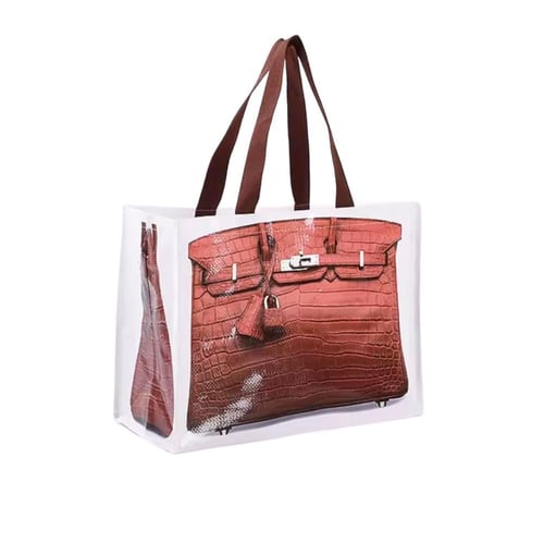 BIRKIN PRINT TOTE BAG