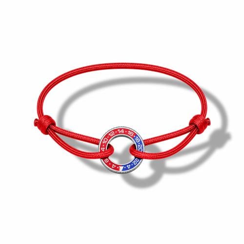 RED RLX SPEED BAZEL BRACELET