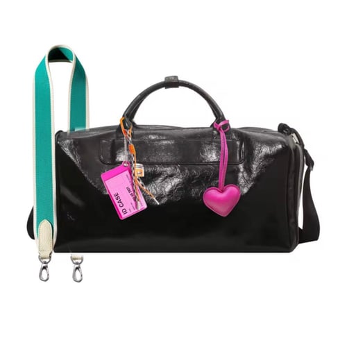 TRAVEL BAG + STRAP + CHARMS