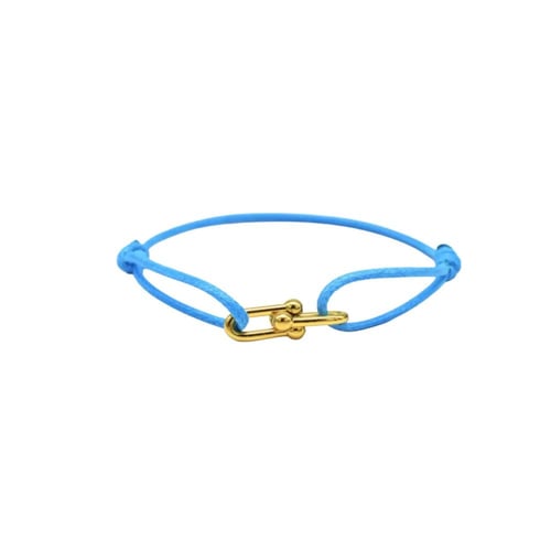 BLUE HORSESHOE BRACELET