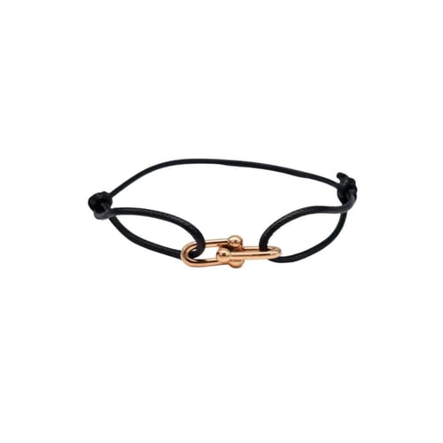 BLACK HORSESHOE BRACELET