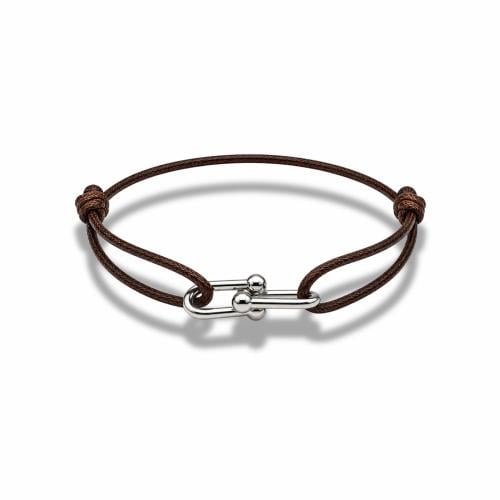 BROWN HORSESHOE BRACELET