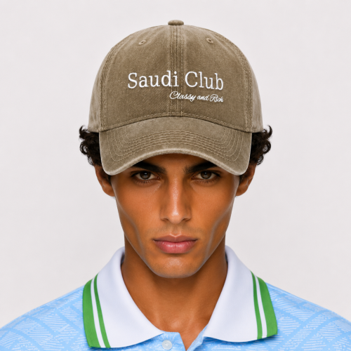 BEIGE SAUDI CLUB HAT