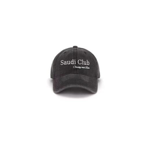BLACK SAUDI CLUB HAT