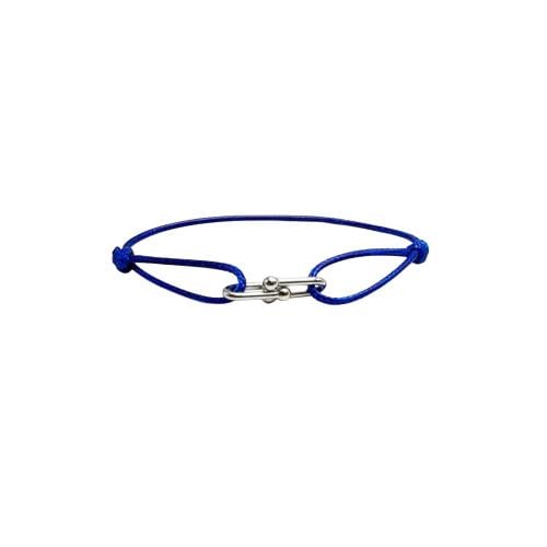 ROYAL BLUE HORSESHOE BRACELET