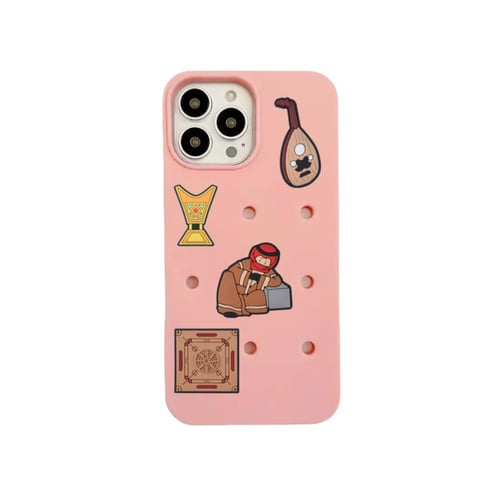 RUBBER CASE + 4PSC CHARMS