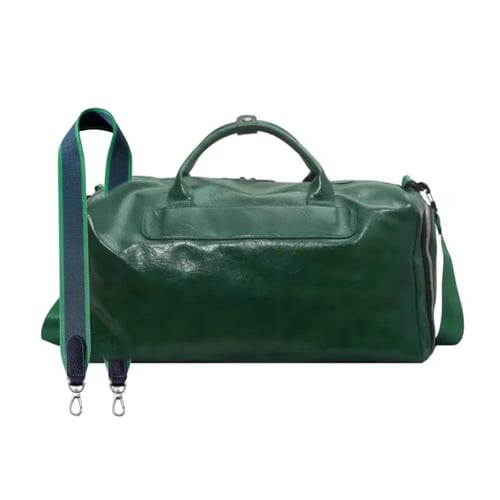 GREEN TRAVEL BAG + STRAP