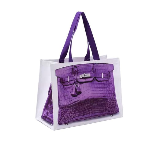 BIRKIN PRINT TOTE BAG