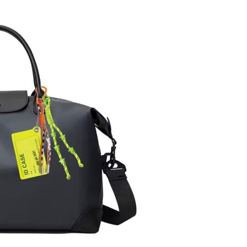 NEON YELLOW ID TAG & CHRAMS