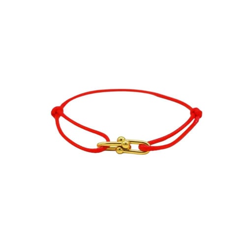 RED HORSESHOE BRACELET