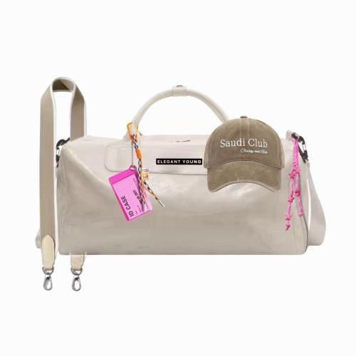 WHITE TRAVELERS BAG