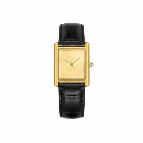 GOLD/BLACK CLASSIC WATCH