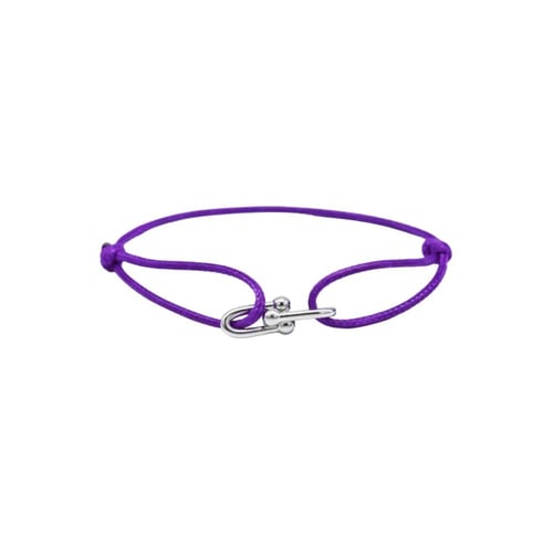 PURPLE HORSESHOE BRACELET