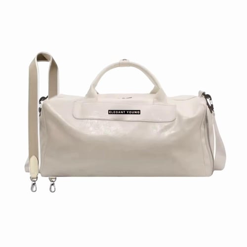 WHITE TRAVELERS BAG