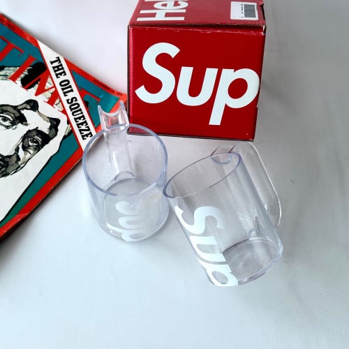 SUPREME CUPS SET OF 2 "ORIGINAL "