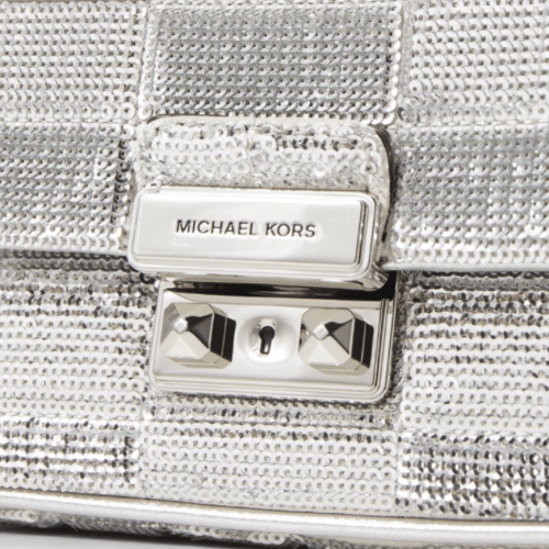 MICHEAL KORS TRIBECA SHOULDER - Silver