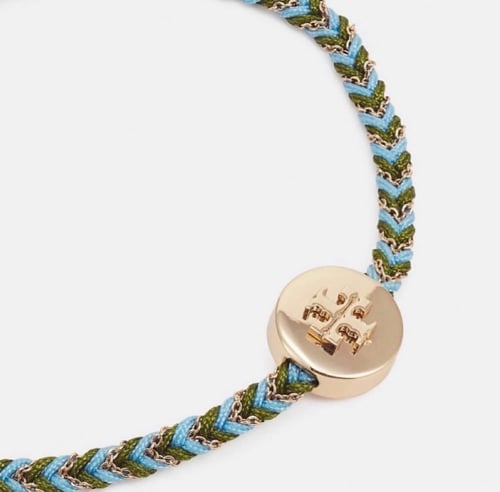 TORY BURCH - KIRA BRAIDED BRACELET