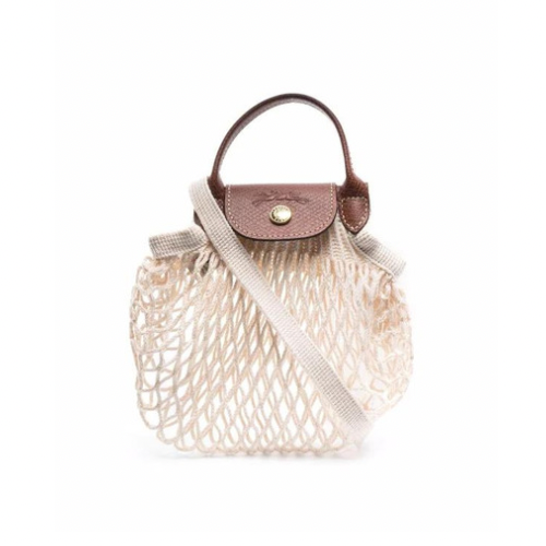 LONGCHAMP LE PLIAGE FILET XS - Ecru
