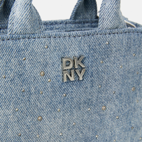 DKNY HADLEE MINI CROSSBODY - Cross body bag - deni...