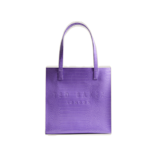 TED BAKER CROCCONSHOPPING BAG - Purple