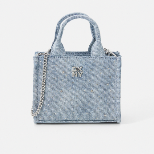 DKNY HADLEE MINI CROSSBODY - Cross body bag - deni...