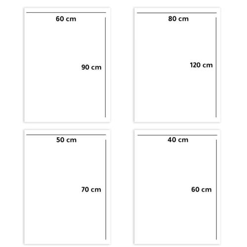 لوحة قماشية بتصميم جمل مع برواز مجوف