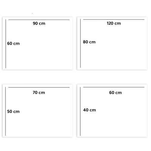 لوحة قماشية بتصميم الفن التراثي مع برواز مجوف
