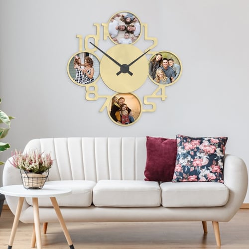 ساعة جدارية اكرليك