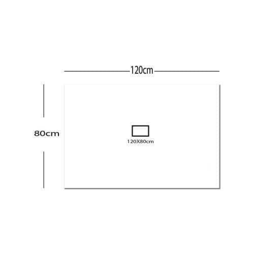 لوحة قماشية بتصميم الخيول مع برواز مجوف
