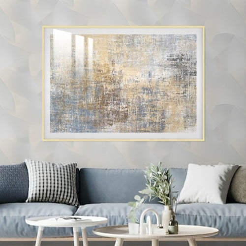 لوحة جدارية مع برواز و طبقة من اكريلك