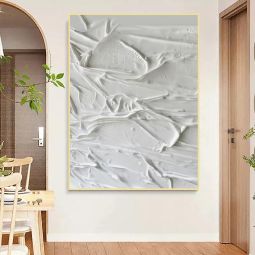 لوحة جداربة قماشية مطبوعة بتصميم اللوحة الجبسية مع...