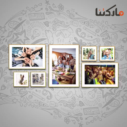 مجموعة لوحاتك الشخصية على كيفك مع برواز