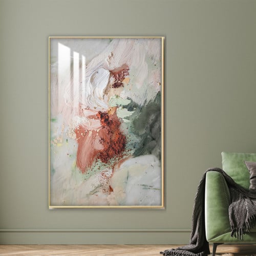 لوحة جدارية مع برواز و اكرليك شفاف