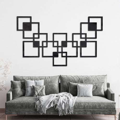 لوحة اكريلك بنقشة إطارات