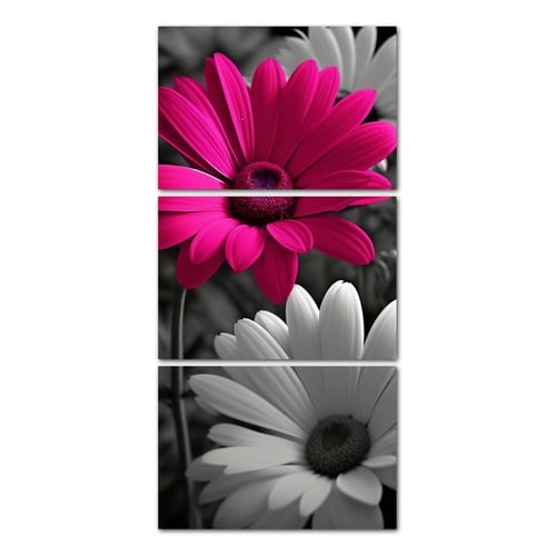 ثلاث لوحات خشبية ام دي اف مقاس 120x60 سم