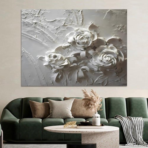 لوحة جدارية خشبية مطبوعة بتصميم اللوحة الجبسية مع...