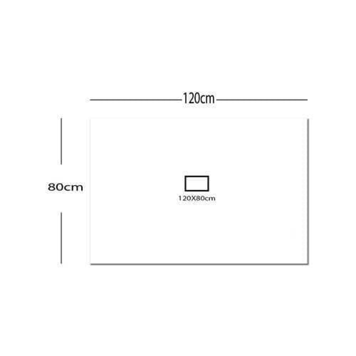 لوحة قماشية بتصميم حصان مع برواز مجوف