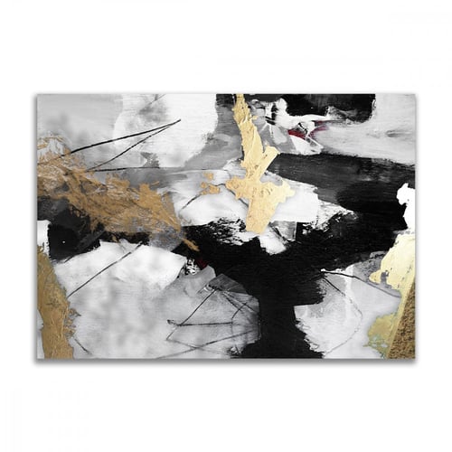 لوحة ديكور قماشية بتصميم رسم تجريدي